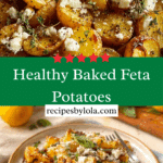 Healthy Baked Feta Potatoes Recipe
