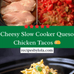 Slow Cooker Queso Chicken Tacos Recipe
