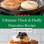 THICK & FLUFFY PANCAKES Recipe