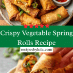Vegetable Spring Rolls Recipe
