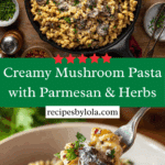 Mushroom Pasta Recipe