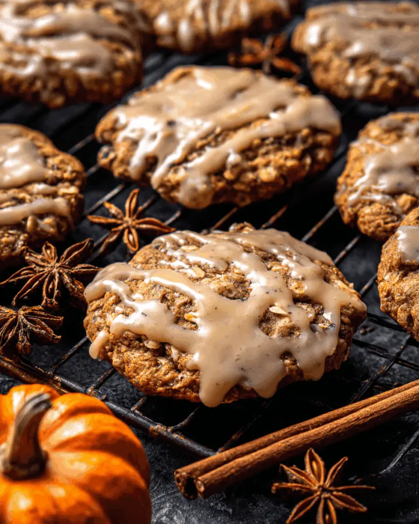 Vanilla Pumpkin Oatmeal Latte Cookies Recipe