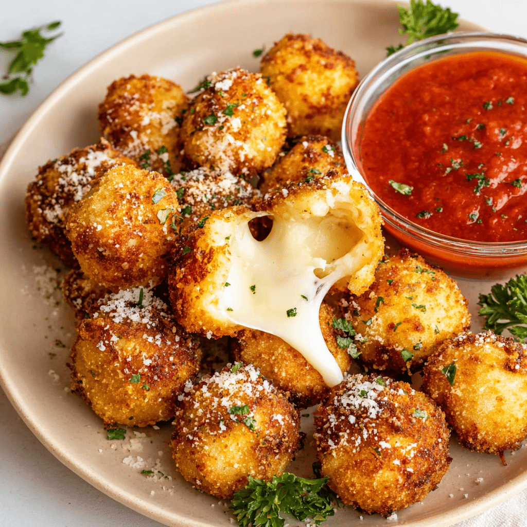 Fried Cheese Balls Recipe - Recipe Image