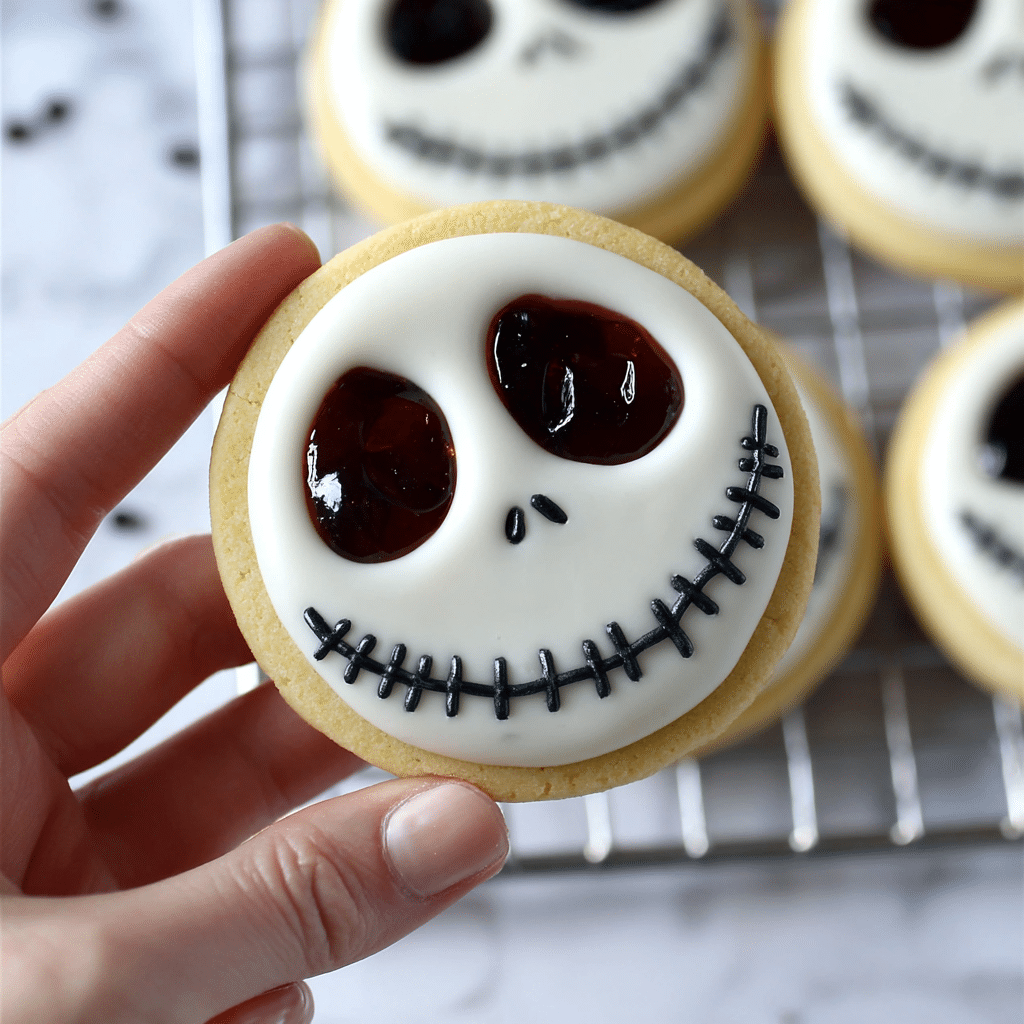 Jack Skellington Cookies Recipe - Recipe Image