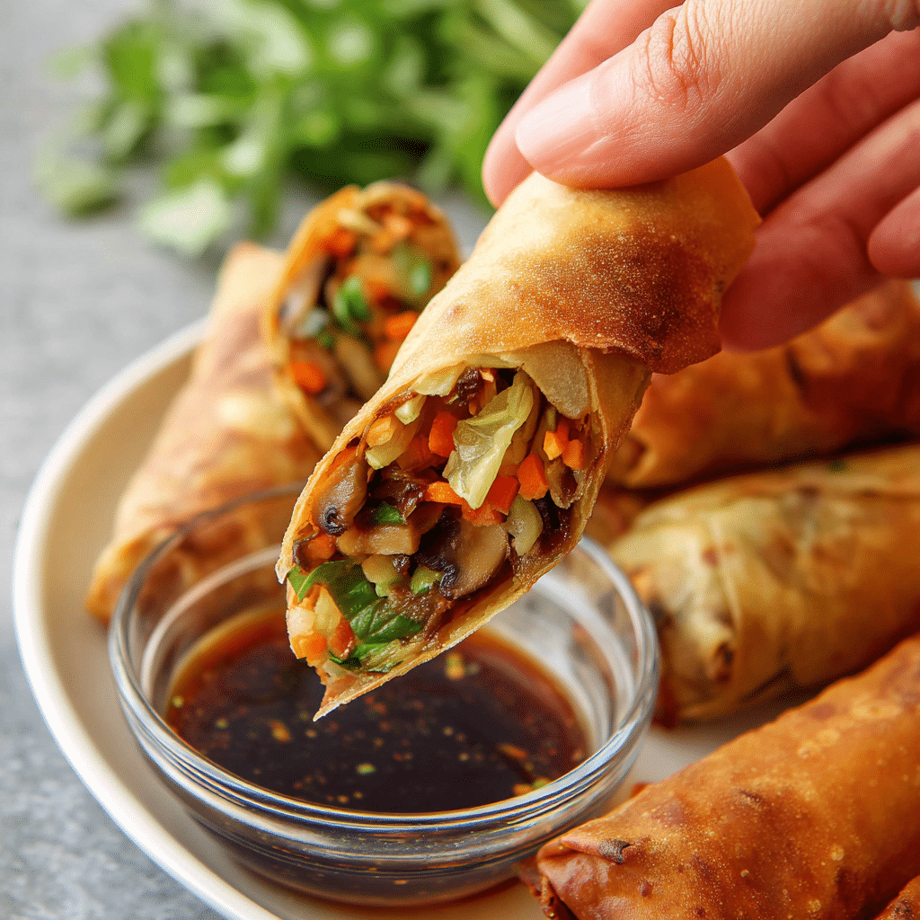 Vegetable Spring Rolls Recipe - Recipe Image