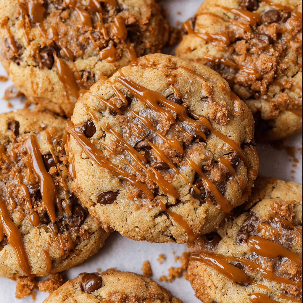 Chocolate Chip Biscoff Cookies Recipe - Recipe Image