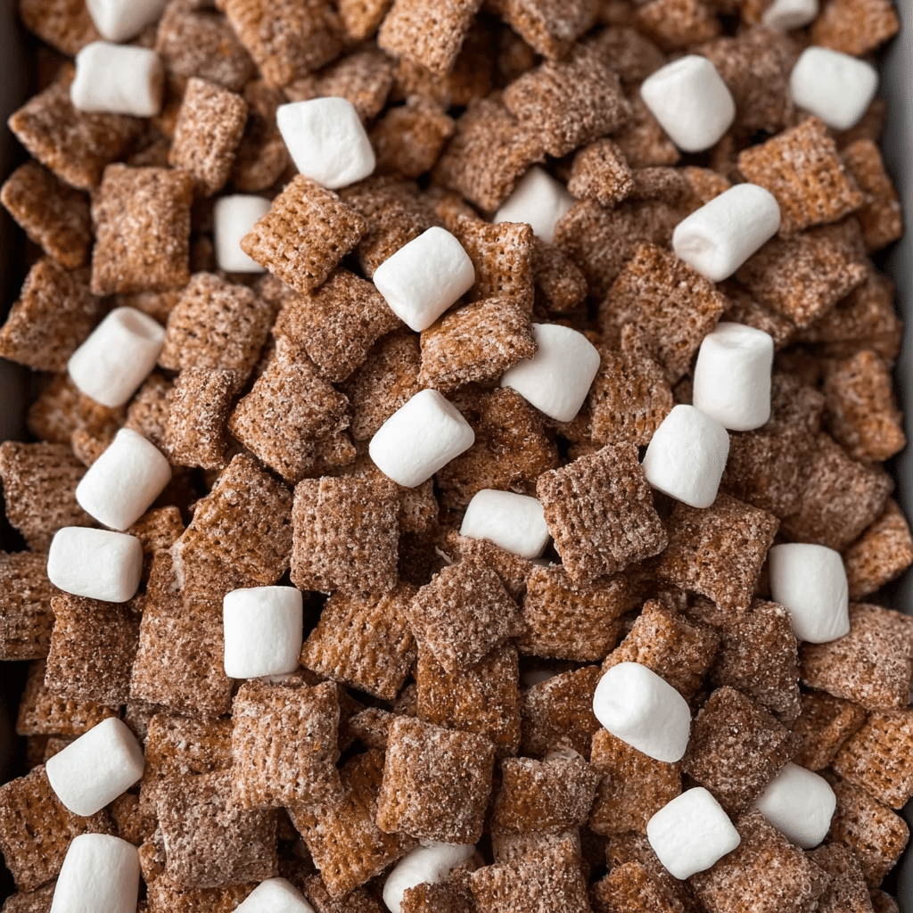 Hot Chocolate Puppy Chow Recipe - Recipe Image