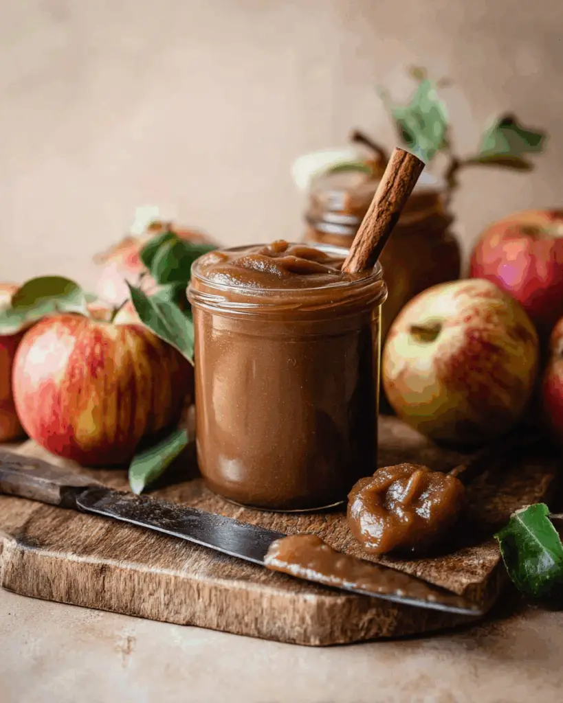 Homemade Slow Cooker Maple Apple Butter Recipe