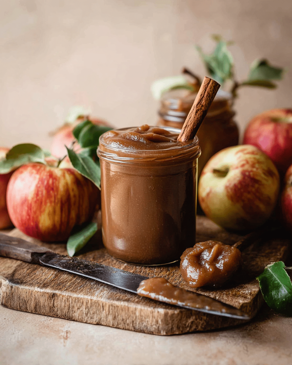 Homemade Slow Cooker Maple Apple Butter Recipe