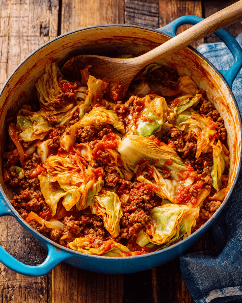 Slow Cooker Unstuffed Cabbage Rolls Recipe