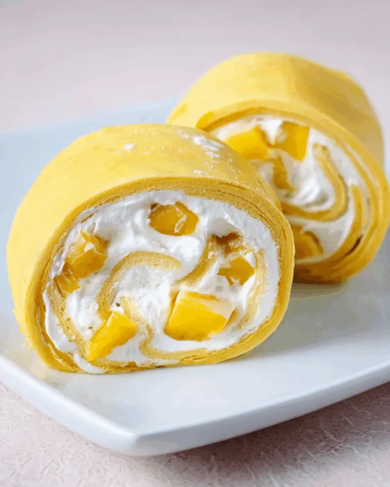 Yum Cha Mango Pancakes Recipe