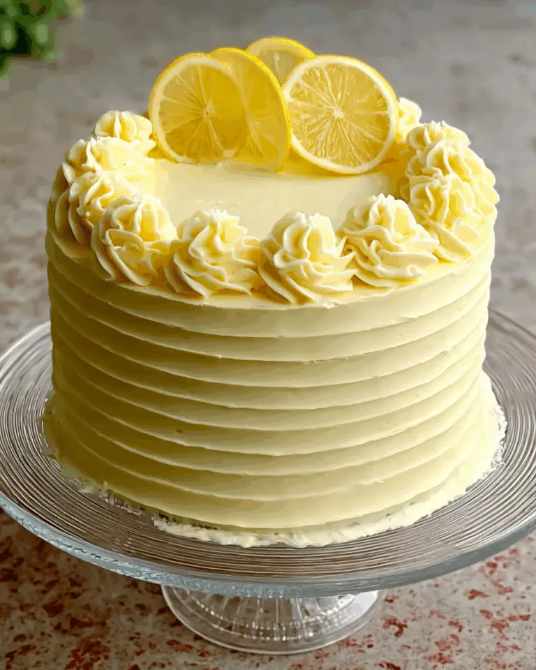 Heavenly Lemonade Cream Cheese Layer Cake Recipe