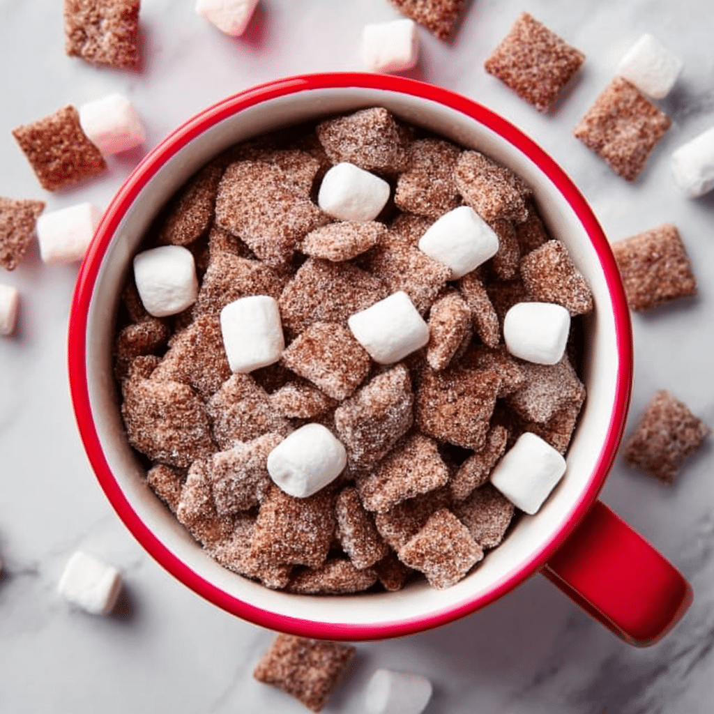 Brownie Batter Puppy Chow Recipe - Recipe Image