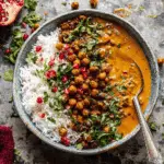Sweet Potato Lentil Curry with Crispy Sesame Chickpeas Recipe