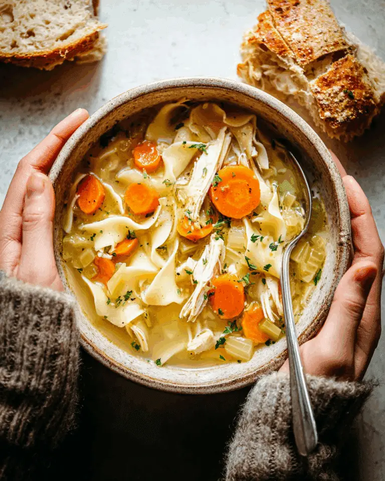 Easy Chicken Noodle Soup (25-Minute Recipe) Recipe