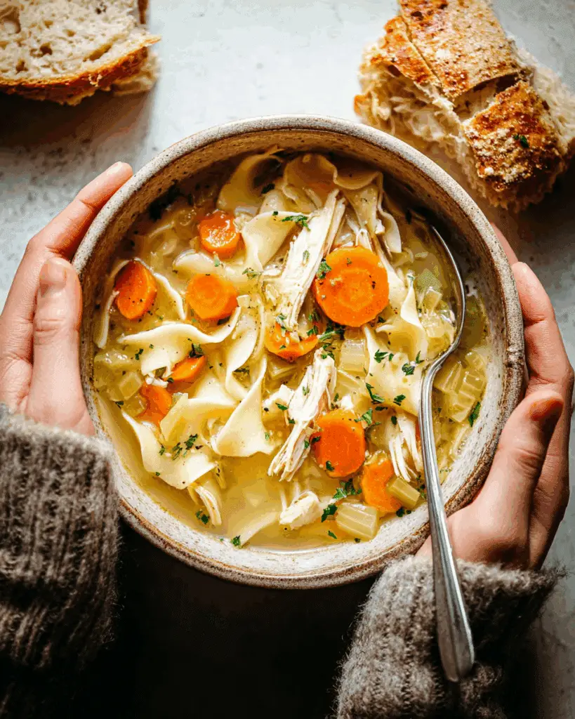 Easy Chicken Noodle Soup (25-Minute Recipe) Recipe