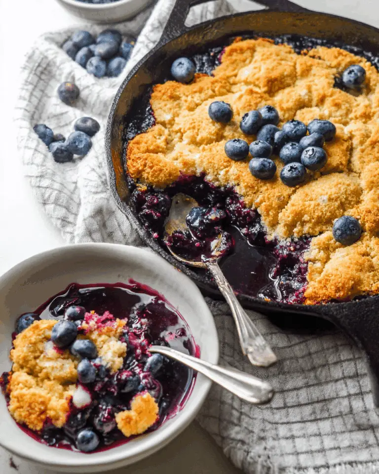 Blueberry Cobbler Recipe