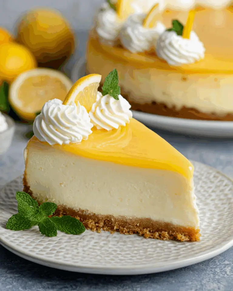 Lemon Cheesecake Delight Recipe is a must-try dessert! Recipe