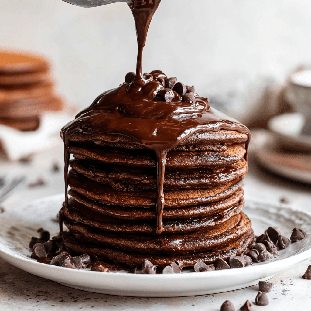 Chocolate Pancake Recipe - Recipe Image