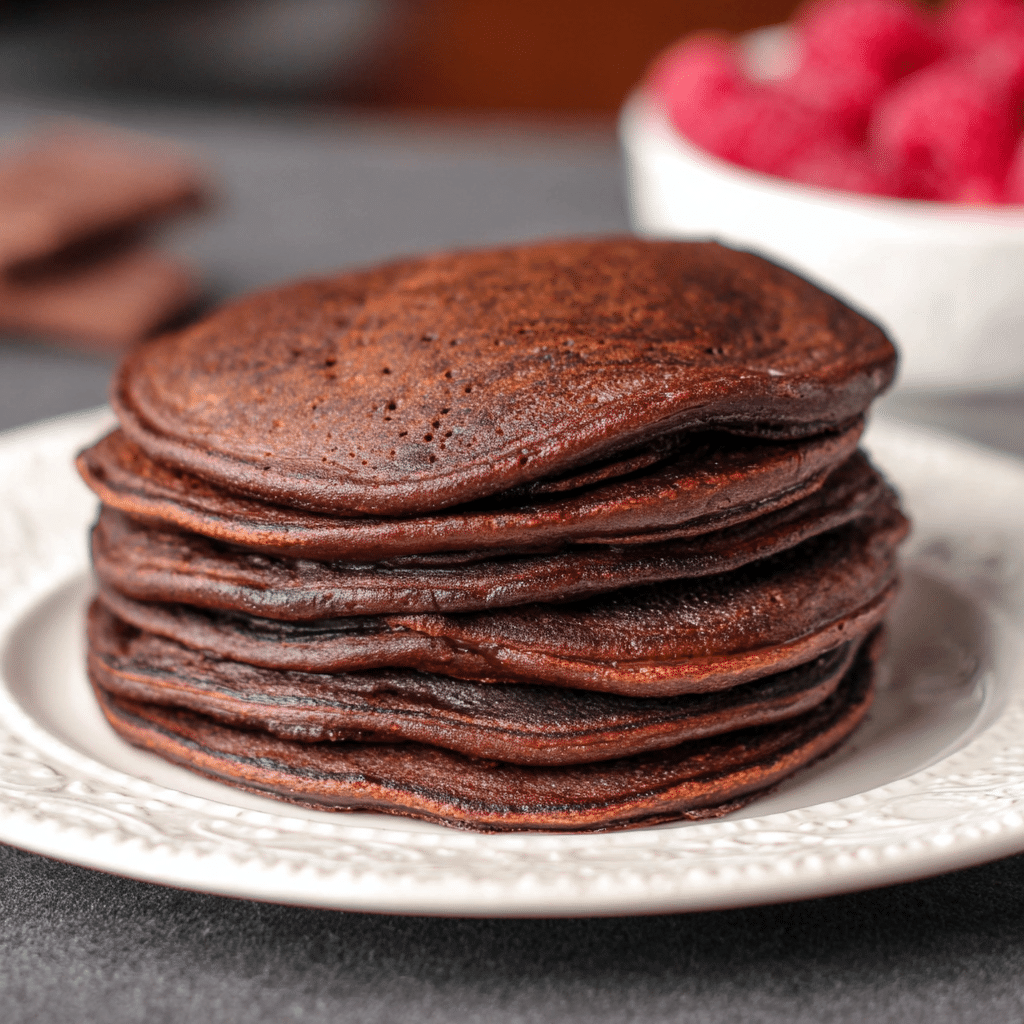 Chocolate Pancake Recipe - Recipe Image