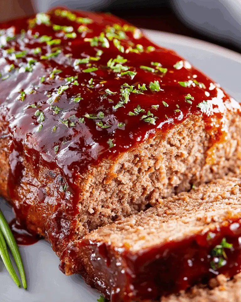 Savory Crock Pot Meatloaf for Effortless Family Dinners Recipe