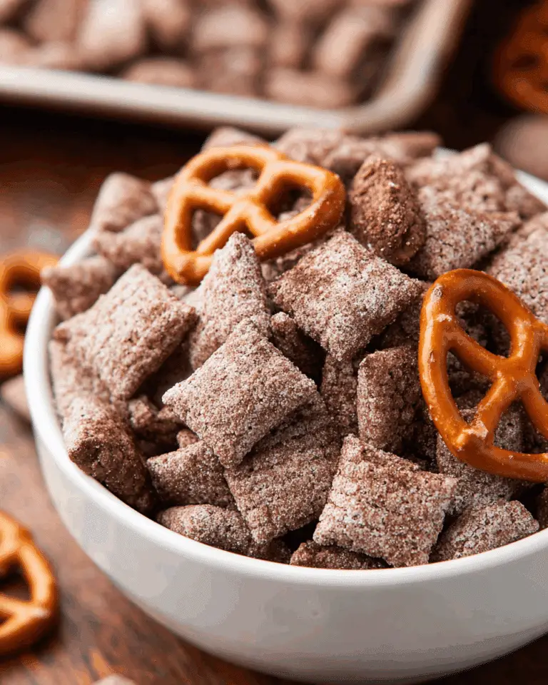 Hot Chocolate Puppy Chow Recipe