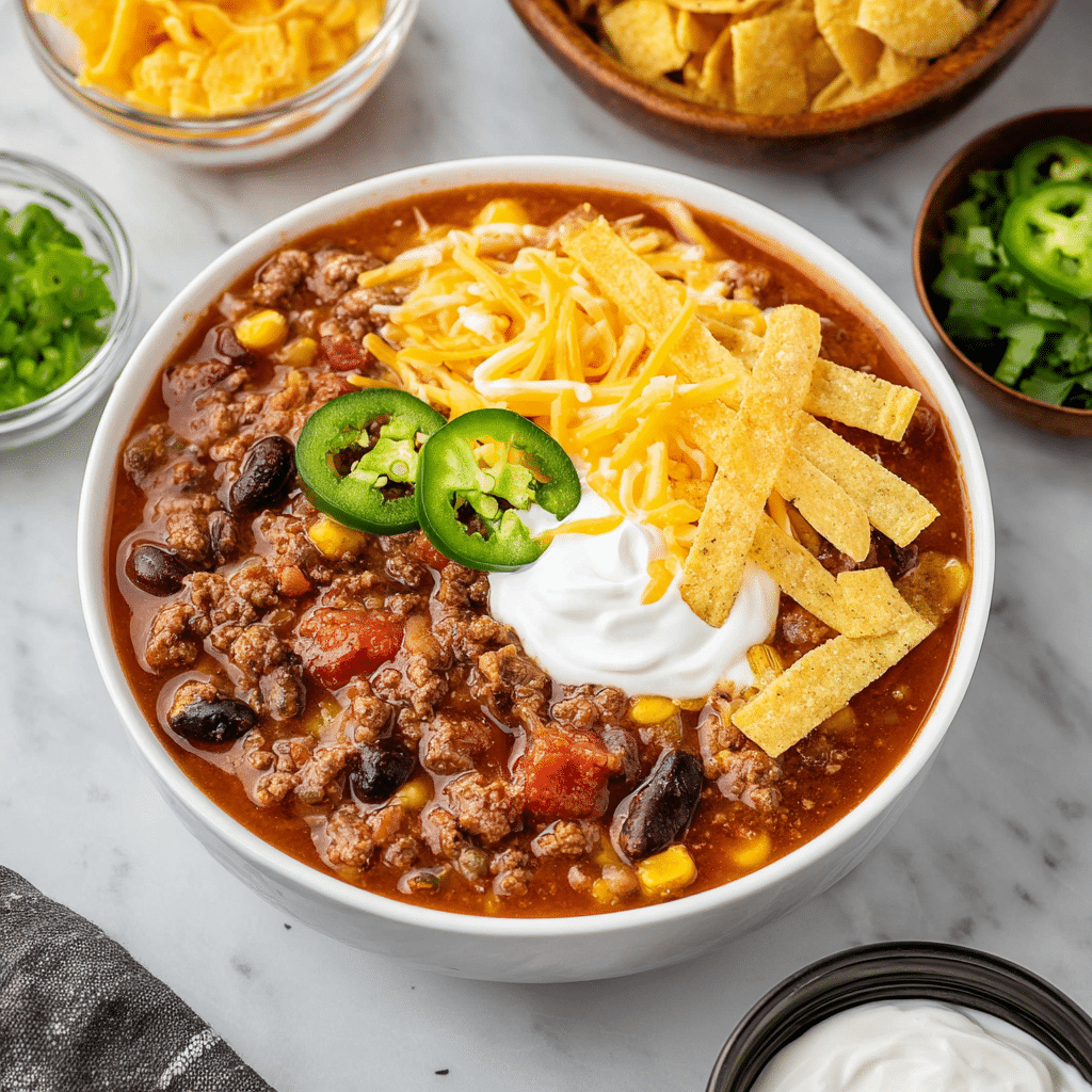 Taco Soup Recipe - Recipe Image