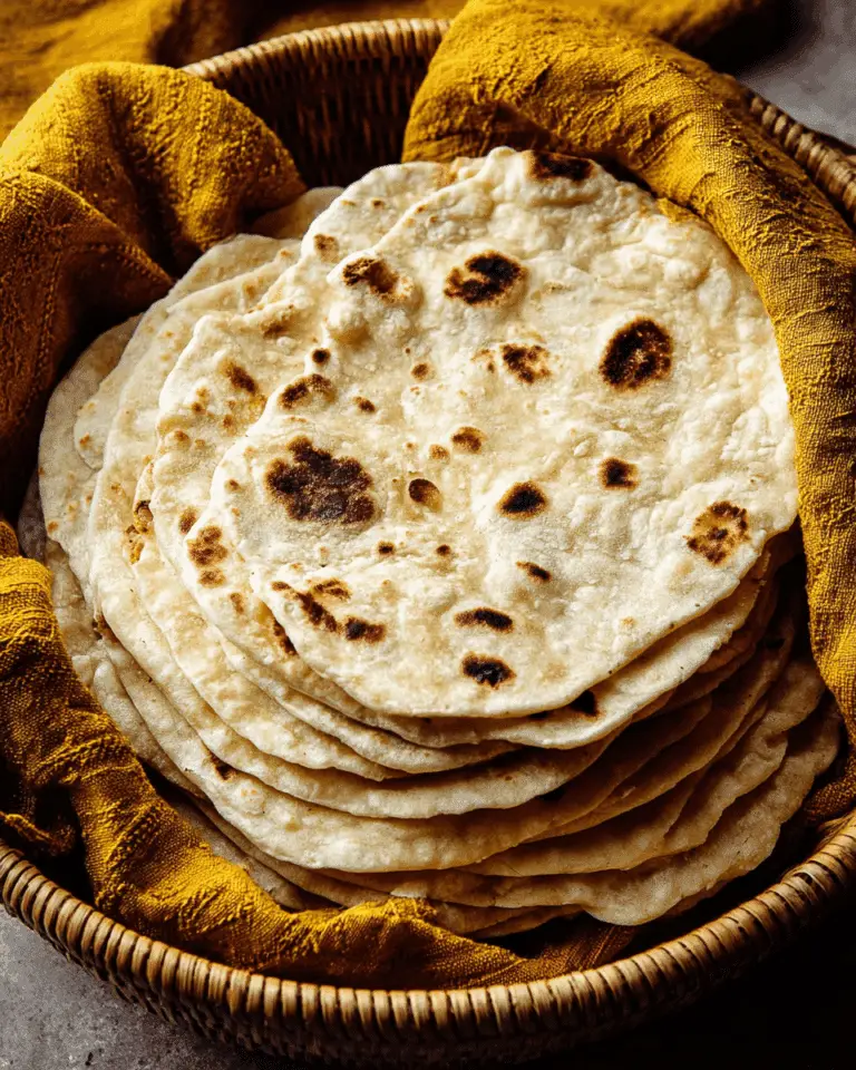 Homemade Flour Tortillas Recipe