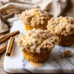 Pumpkin Coffee Cake Muffins with Cinnamon Honey Butter Recipe
